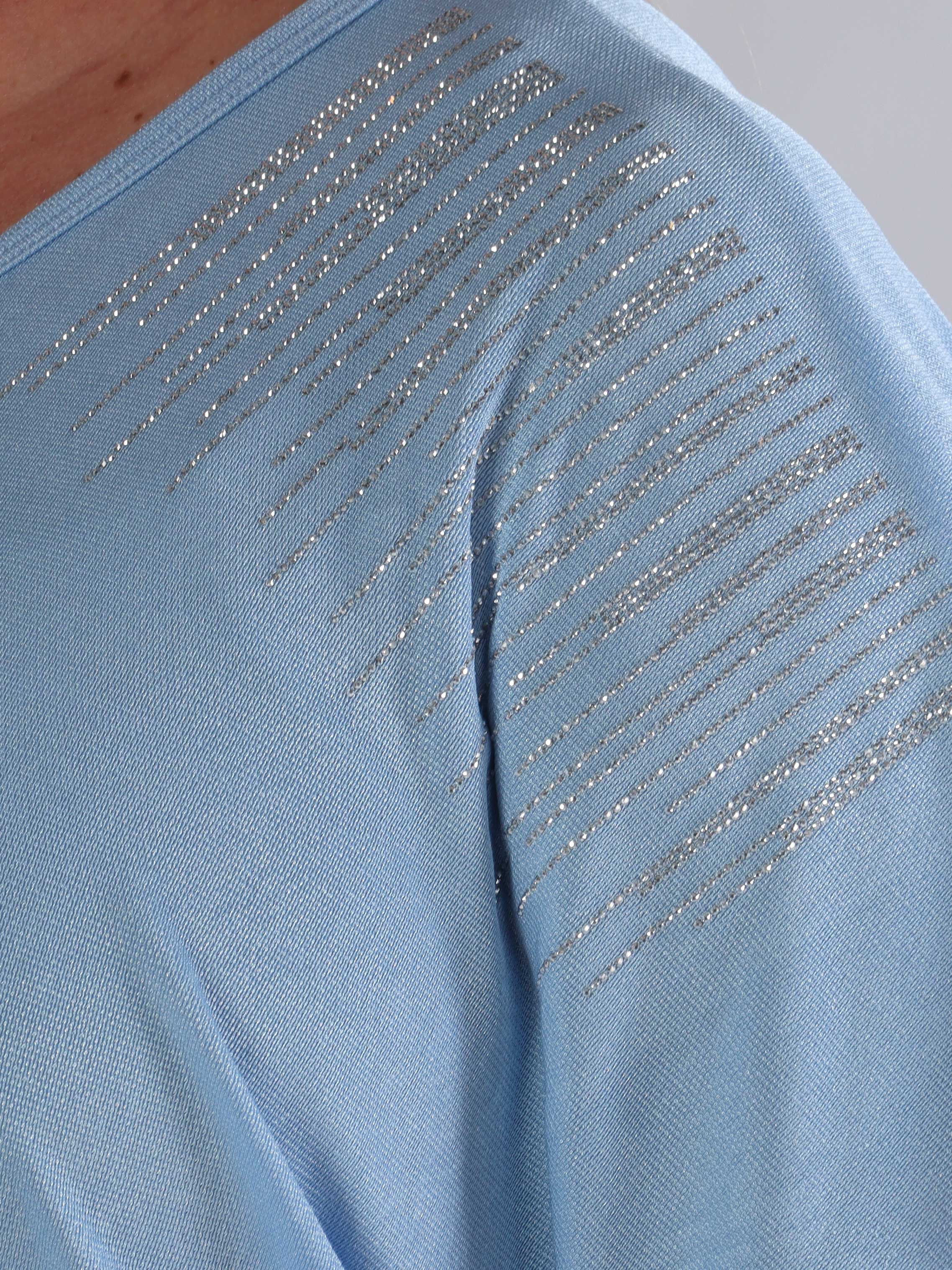 Phoebe - Viskose plus size tunikakjole similisten